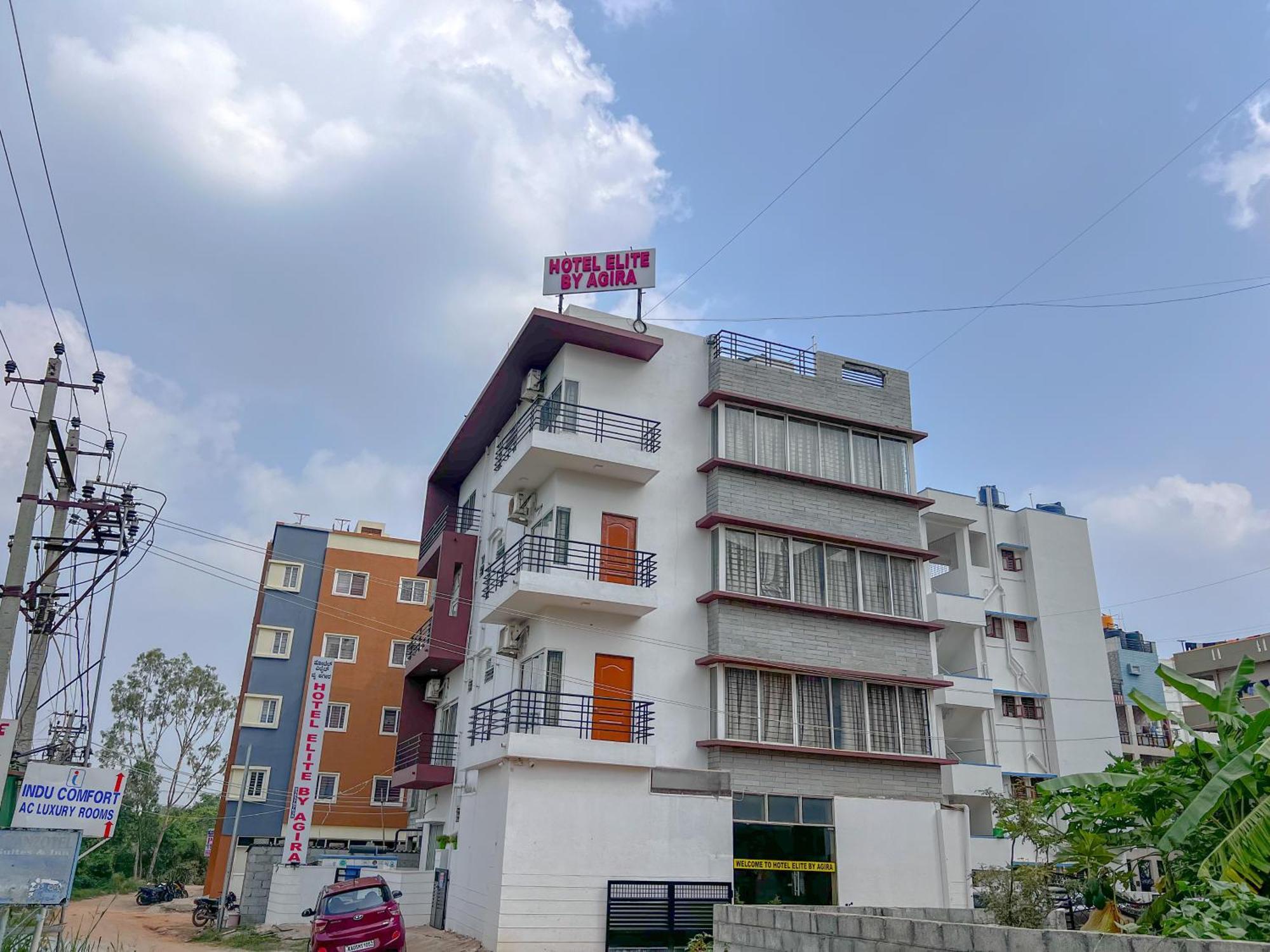 Hotel Elite By Agira Hotels-Free Airport Pickup Or Drop Yelahanka Luaran gambar